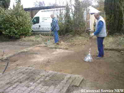 Campingplatz Wohnwagen abriss